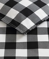 Eddie Bauer Mountain Plaid Cotton Reversible 3 Piece Comforter Set, King