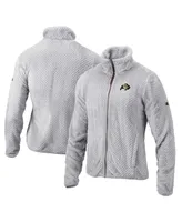 Women's Columbia Gray Colorado Buffaloes Fire Side Ii Full-Zip Jacket