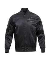 Men's Pro Standard Josh Allen Black Buffalo Bills Player Full-Snap Jacket