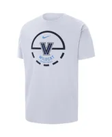 Men's Nike White Villanova Wildcats Free Throw Basketball T-shirt