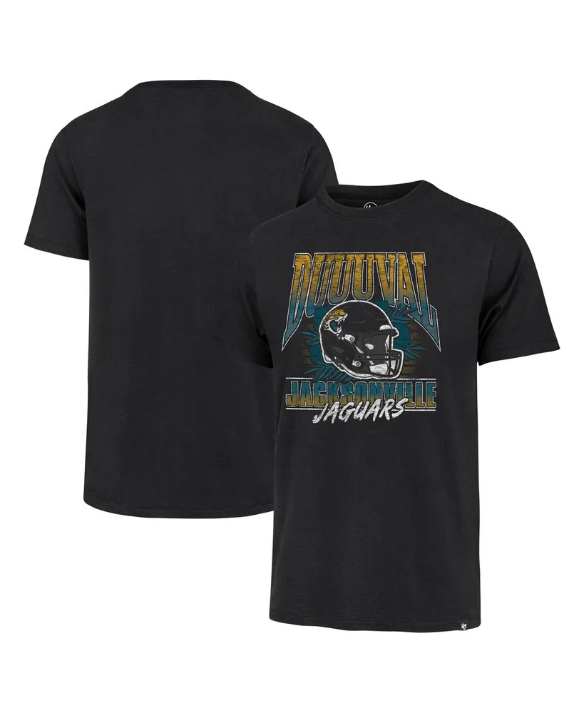 Men's '47 Brand Black Distressed Jacksonville Jaguars Regional Franklin T-shirt