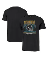 Men's '47 Brand Black Distressed Jacksonville Jaguars Regional Franklin T-shirt