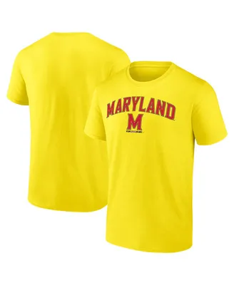 Men's Fanatics Gold Maryland Terrapins Campus T-shirt
