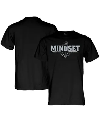 Men's and Women's Blue 84 Black Providence Friars Basketball Mindset T-shirt