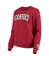 Women's Colosseum Cardinal Stanford Campanile Pullover Sweatshirt