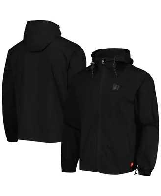 Men's Sportiqe Black Phoenix Suns Madera Ripstop Full-Zip Jacket