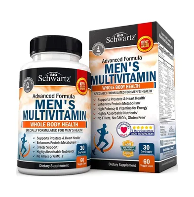 BioSchwartz Men's Multivitamins, Bioschwartz, 60ct