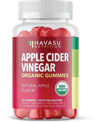 Havasu Organic Apple Cider Vinegar Gummies, 60 Count