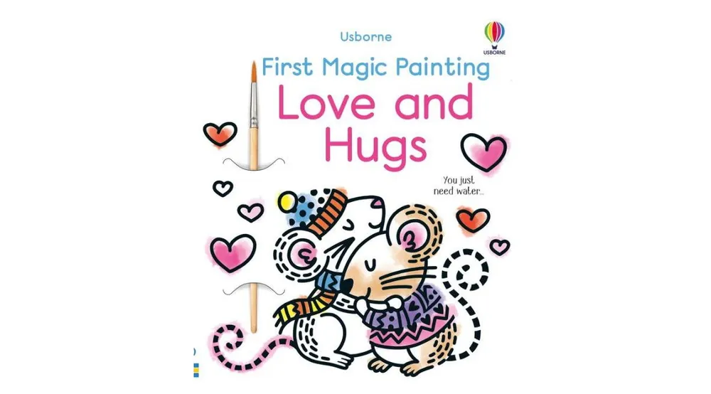 First Magic Painting Love and Hugs by Abigail Wheatley