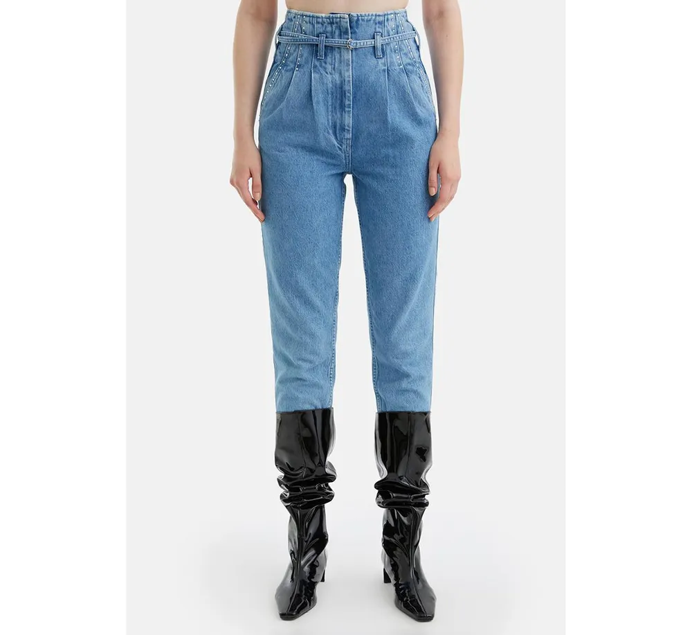 Women's High-Waisted Mom Jeans