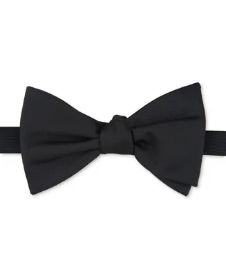 Bar Iii Men's Piercy Solid Black Bow Tie, Created for Macy's