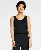 Bar Iii Women's Textured Tank Top, Created for Macy's