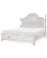 Mandeville Louvered California King Storage Bed