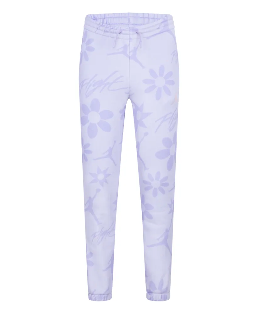 Jordan Big Girls Floral Flight Printed Joggers