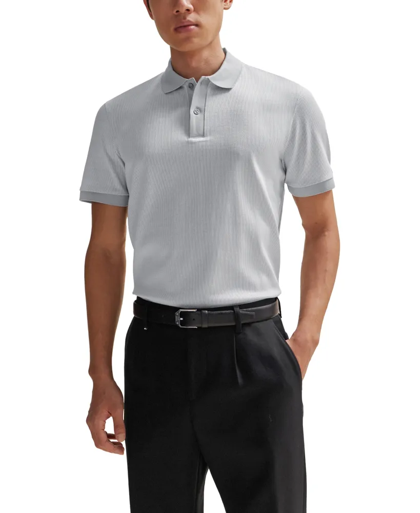 Boss by Hugo Men's Structured Polo Shirt