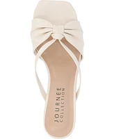 Journee Collection Women's Starling Kitten Heel Dress Sandals