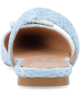 Journee Collection Women's Hannae Embellished Slingback Flats