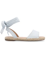 Journee Collection Women's Emelie Espadrille Flat Sandals