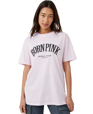 Cotton On Women's The Oversized Graphic License T-shirt
