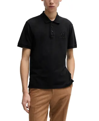 Boss by Hugo Men's Lunar New Year Artwork Polo Shirt