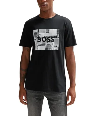 Boss by Hugo Men's Artwork Regular-Fit T-shirt