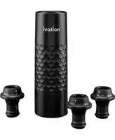 Ivation Rechargeable Wine Pump w/Wine Bottle Stopper & Bottle Sealer