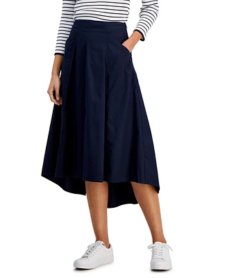 Nautica Jeans Women's High-Low Midi Skirt