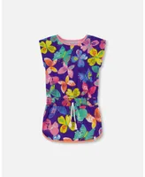 Girl Tunic Printed Colorful Butterflies - Toddler|Child