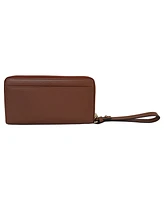 Lodis Stacey Zip Around Leather Wallet