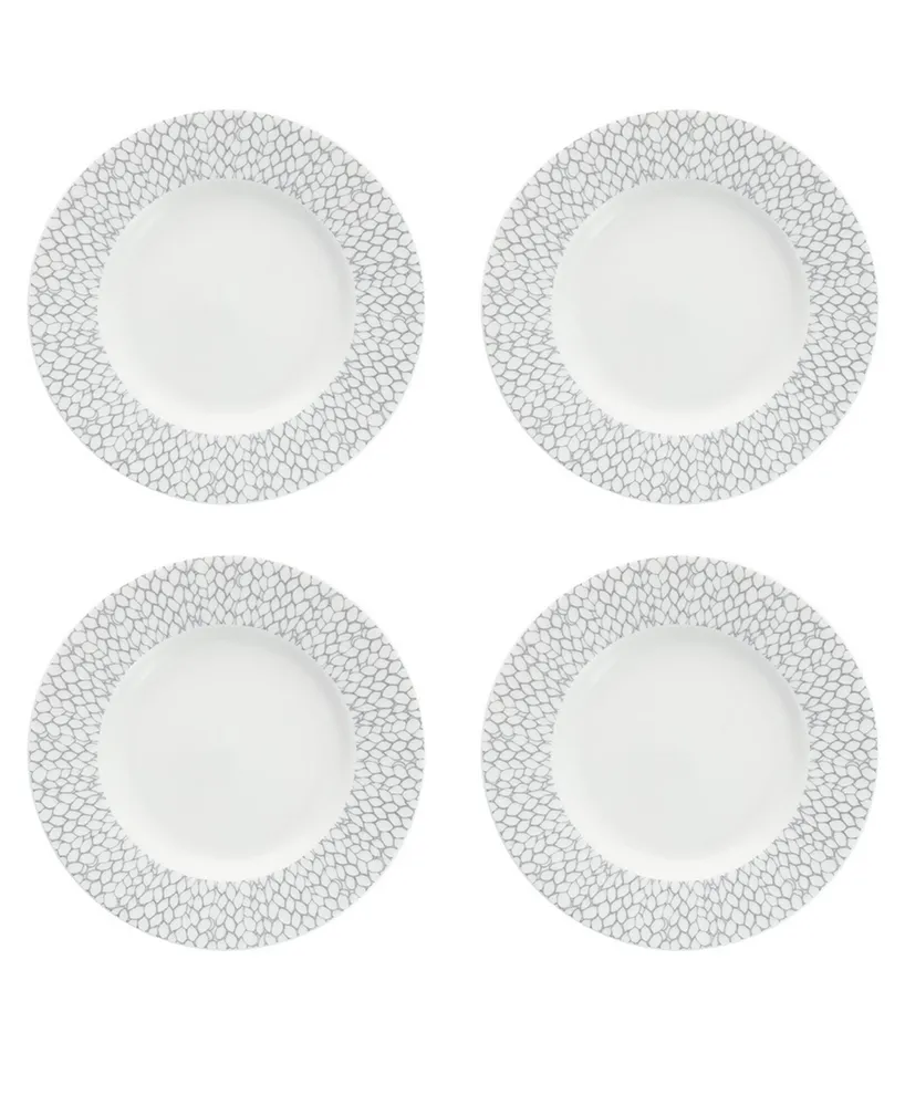 Fortessa Amanda Embossed Bread & Butter Plates, Set of 4