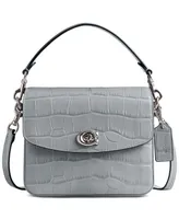 Coach Embossed Croc Leather Cassie Crossbody 19