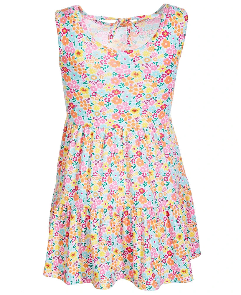 Epic Threads Toddler & Little Girls Ditsy Floral-Print Tank Dress, Created for Macy's