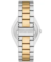 Michael Kors Women's Lennox Three-Hand Two-Tone Stainless Steel Watch 37mm