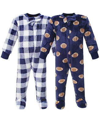 Hudson Baby Boys Plush Sleep and Play one piece