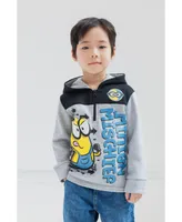 Despicable Me Minions Fleece Half-Zip Hoodie Toddler |Child Boys