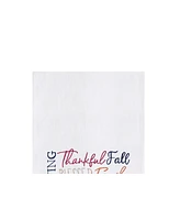 Fall Font Flour Sack Towel