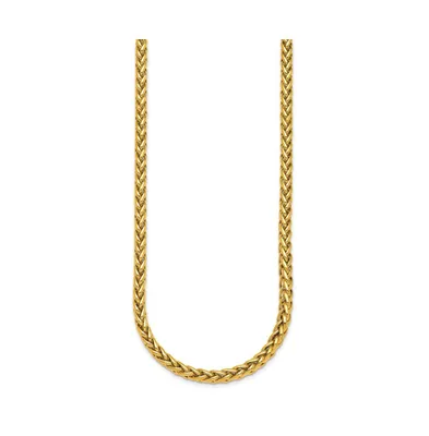 18k Yellow Gold Wheat Necklace