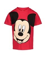 Disney Boys Mickey Mouse Pluto Donald Duck Goofy Baby 4 Pack T-Shirts