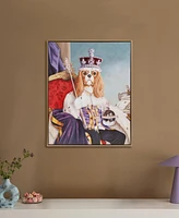 Madison Park Pet Portrait King Charles Spaniel Iii Framed Canvas Wall Art
