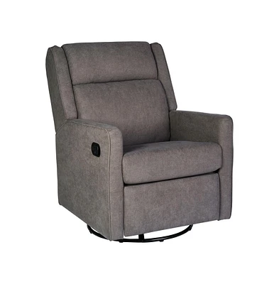 Dara 3-In-1 Traditional Manual Recliner Rocker Swivel Glider Chair