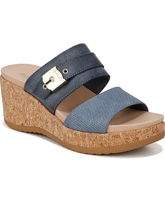 Dr. Scholl's Women's Cali Vibe Slide Wedge Sandals