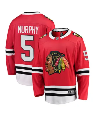 Men's Fanatics Connor Murphy Red Chicago Blackhawks Breakaway Player Jersey