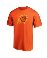 Men's Fanatics Orange Phoenix Suns Primary Logo T-shirt