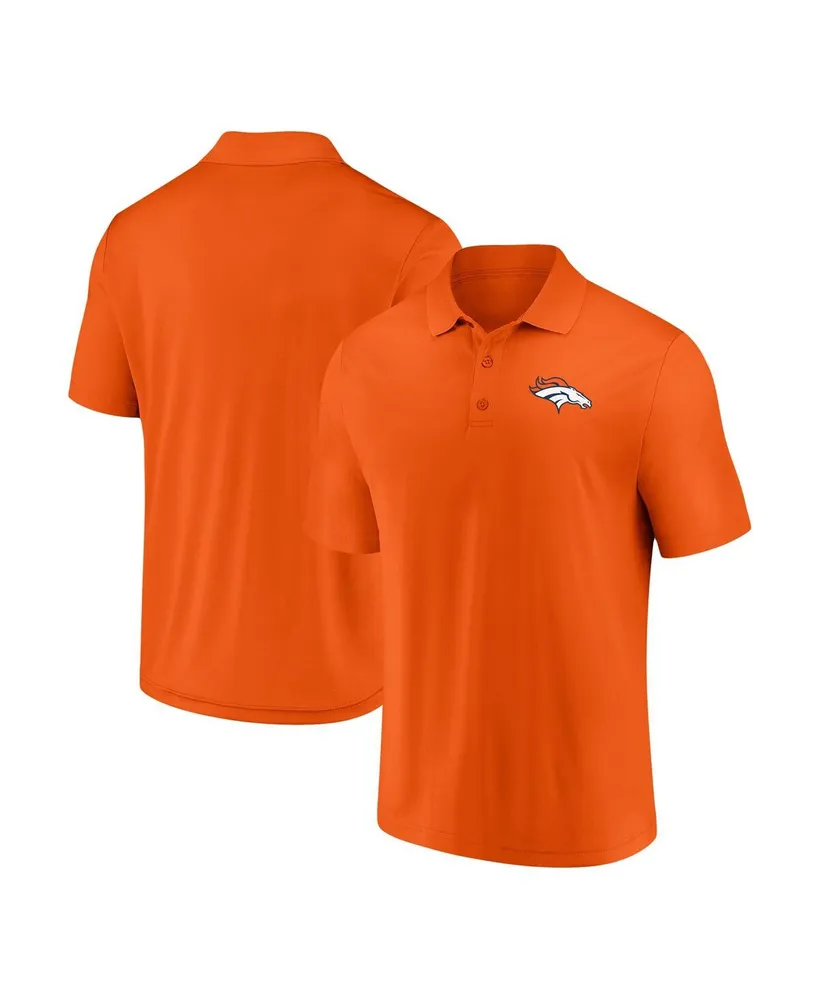 Men's Fanatics Orange Denver Broncos Component Polo Shirt