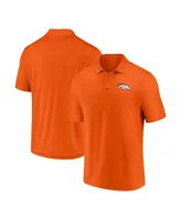 Men's Fanatics Orange Denver Broncos Component Polo Shirt