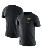Men's Nike Black Colorado Buffaloes Logo Stack Legend Performance T-shirt