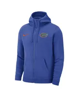 Men's Nike Royal Florida Gators Club Full-Zip Hoodie