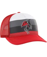 Men's '47 Brand Red Texas Tech Red Raiders Kelso Hitch Adjustable Trucker Hat