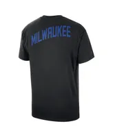 Men's Nike Black Milwaukee Bucks 2023/24 City Edition Courtside Max90 T-shirt
