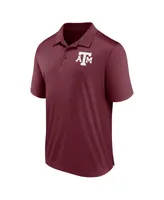 Men's Fanatics Maroon Texas A&M Aggies Left Side Block Polo Shirt